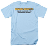 How Long A Minute Is T-shirts