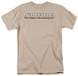 Sutton's Law T-shirts