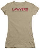 Women's: Lawyers Do It…Briefs T-shirts
