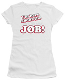 Women's: Here About Job (Slim Fit) T-shirts