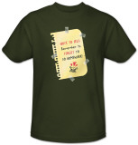 Remember to Forget T-shirts