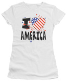 Juniors: I Heart America Shirts