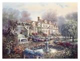 Blue Jay Bed and Breakfast Poster by Carl Valente