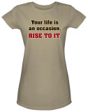 Juniors: Rise To It T-Shirt