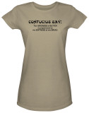 Juniors: Confucius Say…Butter T-shirts