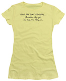 Women's: Men Like Bananas (Slim Fit) Shirts