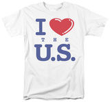 I Love the U.S. Camisetas