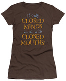 Juniors: Closed Minds T-Shirt