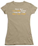 Women's: Why Buy the Cow (Slim Fit) T-shirts