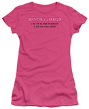 Juniors: Definition of a Bachelor T-Shirt