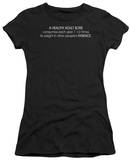Juniors: Healthy Adult Bore T-shirts