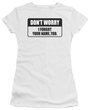 Women's: Forgot Your Name (Slim Fit) T-Shirt