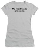 Juniors: Online Friends T-shirts