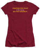 Women's: Fighting for Peace (Slim Fit) T-shirts