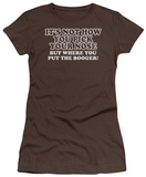 Juniors: How You Pick Your Nose T-shirts