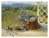Lavender Basket Affiches par Ruth Baderian