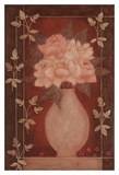 Fleurs Rouge II Art by Jennifer Carson