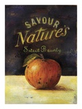 Savour Apple Poster by Scott Jessop