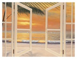 Doorway To Paradise Poster by Diane Romanello
