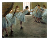 Dancers at Rehearsal Prints by Edgar Degas