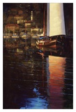 Lake Como Sunset Sail Affiches par Brent Lynch