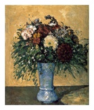 Bouquet of Flowers in a Vase Kunst von Paul Cézanne