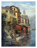 Lakeside, Hallstatt II Posters by Haixia Liu