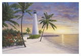 Lighthouse, Key Biscayne Art par Diane Romanello