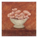 Tuscan Bowl With Flowers I Posters by Jennifer Carson