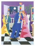 Salle de bal Affiche par Robin Hall
