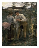 Rural Love Poster par Jules Bastien-Lepage