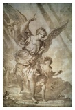 Guardian Angel Prints by Domenico Piola