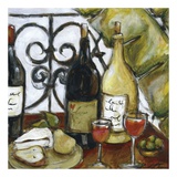 Du fromage et du vin Affiches par Nicole Etienne