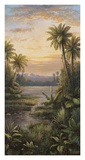 Tropical Lagoon II Print by Montoya 