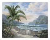Paraíso oceánico Láminas por Carl Valente
