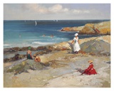 By The Seashore Posters by H. Finan