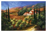 Tuscan Monastery Pósters por Art Fronckowiak Tuscan Monastery Pósters por Art Fronckowiak