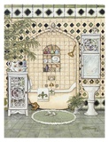 Bath IV Posters par Janet Kruskamp