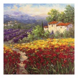 Fleur Du Pays II Print by Hulsey 