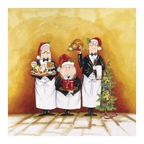 Christmas Waiters Prints by Tracy Flickinger