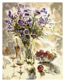 Still Life In Lavender Art by Yona 