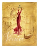 Venice Fashion Affiche par Jennifer Sosik