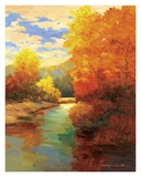 Amber Trees Posters by Kanayo Ede