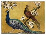 Peacocks Prints by Suzanne Etienne