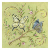 Butterfly Green Posters by Kate McRostie
