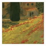 Poppies of Toscano II, no. 12 Poster von Art Fronckowiak