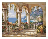 Terrace Arch I Posters by Sung Kim