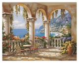 Terrace Arch I Posters by Sung Kim