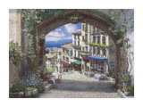 Arch de Cagnes Affiches par S. Sam Park