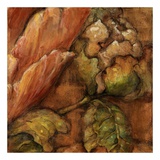 Peonies on Bronze IV Poster par Nicole Etienne